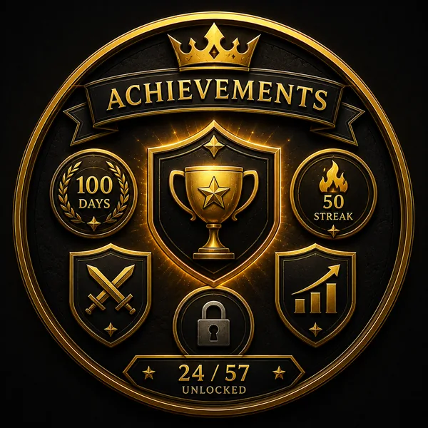 Achievements emblem